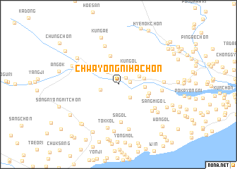 map of Chwayŏngniha-ch\