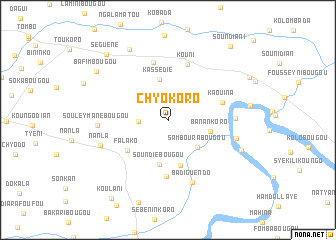 map of Chyokoro