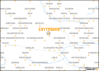 map of Chytrówka