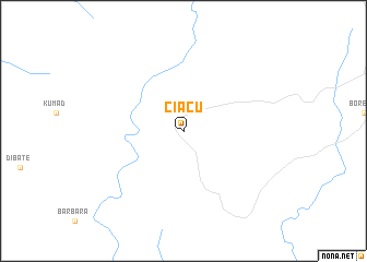 map of Ciacu