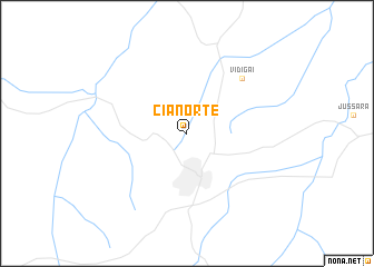 map of Cianorte