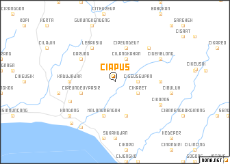 map of Ciapus