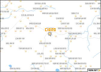 map of Ciaro