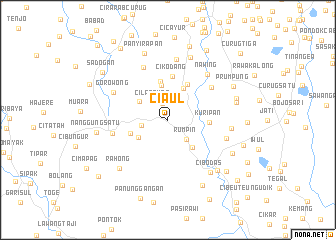 map of Ciaul