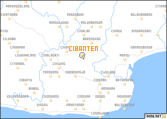 map of Cibanten