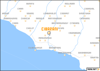 map of Cibarani