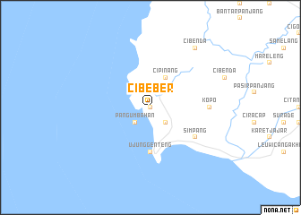 map of Cibeber