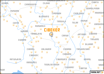 map of Cibeker