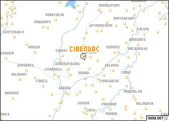 map of Cibenda 2