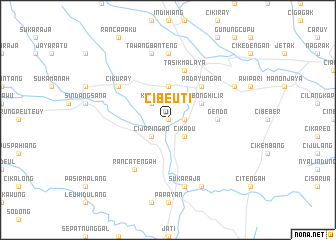 map of Cibeuti