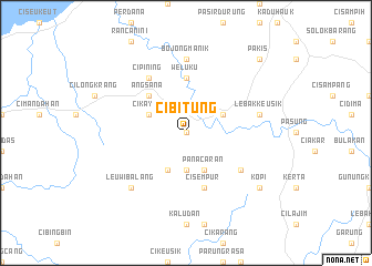 map of Cibitung