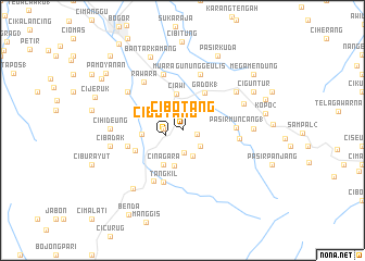 map of Cibotang