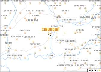 map of Cibungur