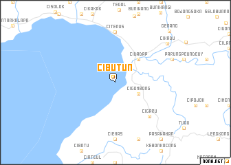 map of Cibutun