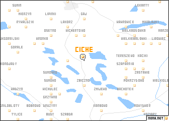 map of Ciche
