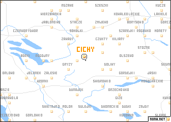 map of Cichy