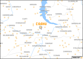 map of Cidahu