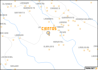 map of Cientos
