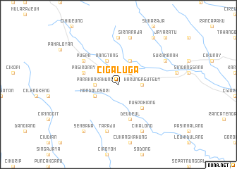 map of Cigaluga