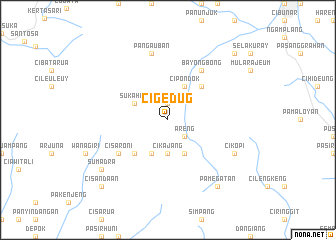 map of Cigedug