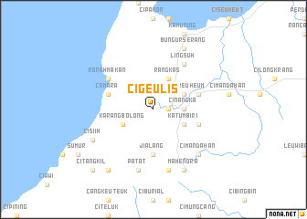 map of Cigeulis