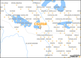 map of Cigunda