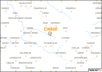 map of Cihaur