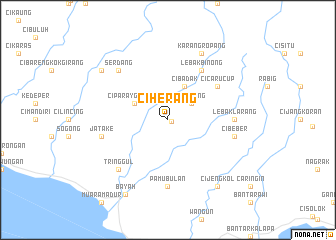 map of Ciherang