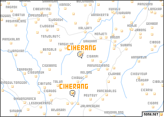 map of Ciherang