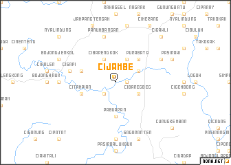 map of Cijambe