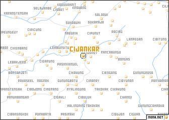 map of Cijankar