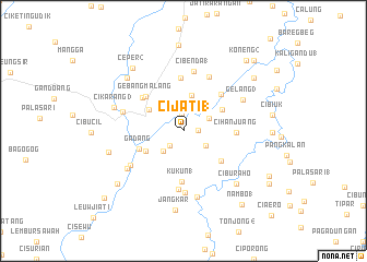 map of Cijati 1