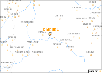 map of Cijawal