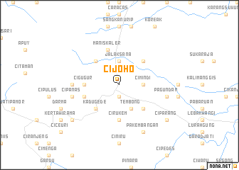 map of Cijoho