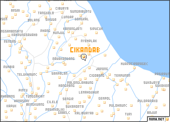 map of Cikanda 1