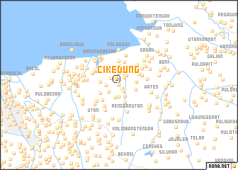 map of Cikedung