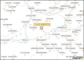 map of Cikembang