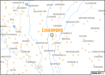 map of Cikempong