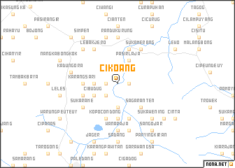 map of Cikoang