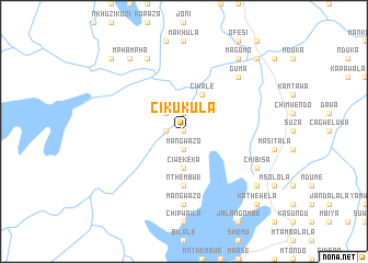 map of Cikukula