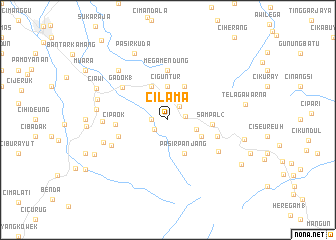 map of Cilama