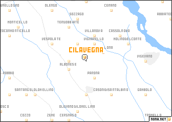 map of Cilavegna