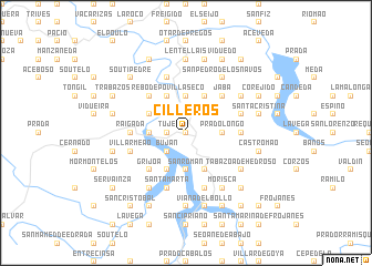 map of Cillerós