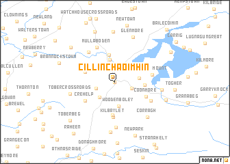 map of Cillín Chaoimhín