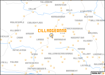 map of Cill Mogeanna