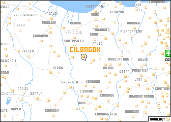 map of Cilongok