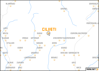 map of Cilveti