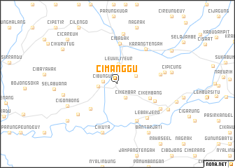 map of Cimanggu