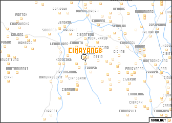 map of Cimayang 1