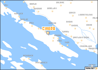 map of Cimera